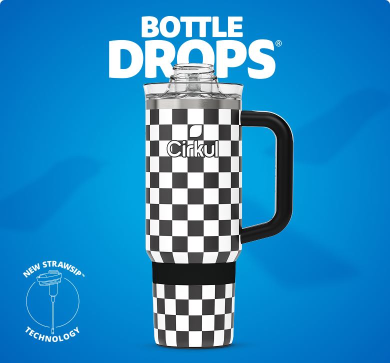 Limited Edition: 30oz. Checkmate Travel StrawSip™ Tumbler