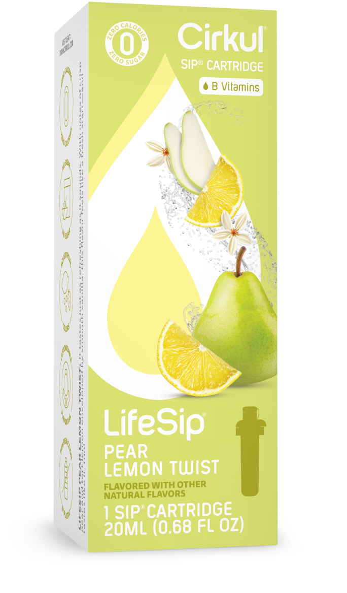 LifeSip Pear Lemon Twist Sip