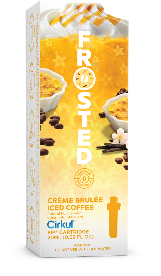 Frosted Crème Brulée Iced Coffee