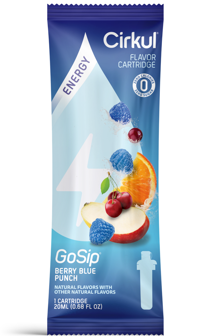 GoSip Berry Blue Punch Sip