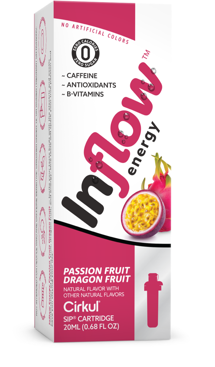 Inflow Energy Passion Fruit Dragon Fruit