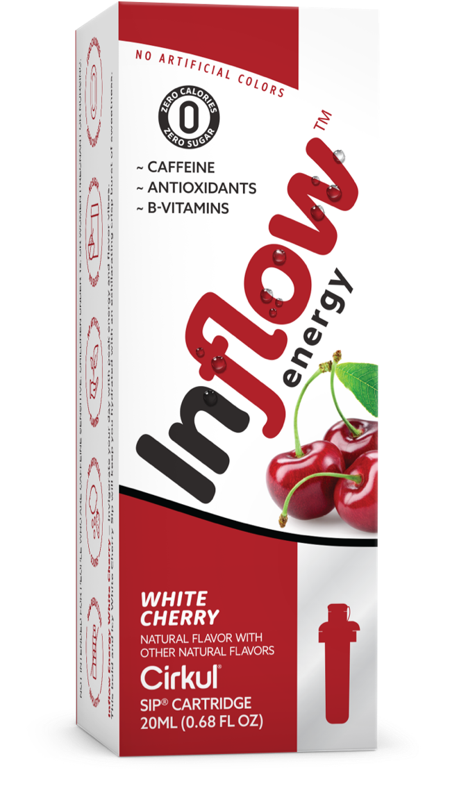 Inflow Energy White Cherry