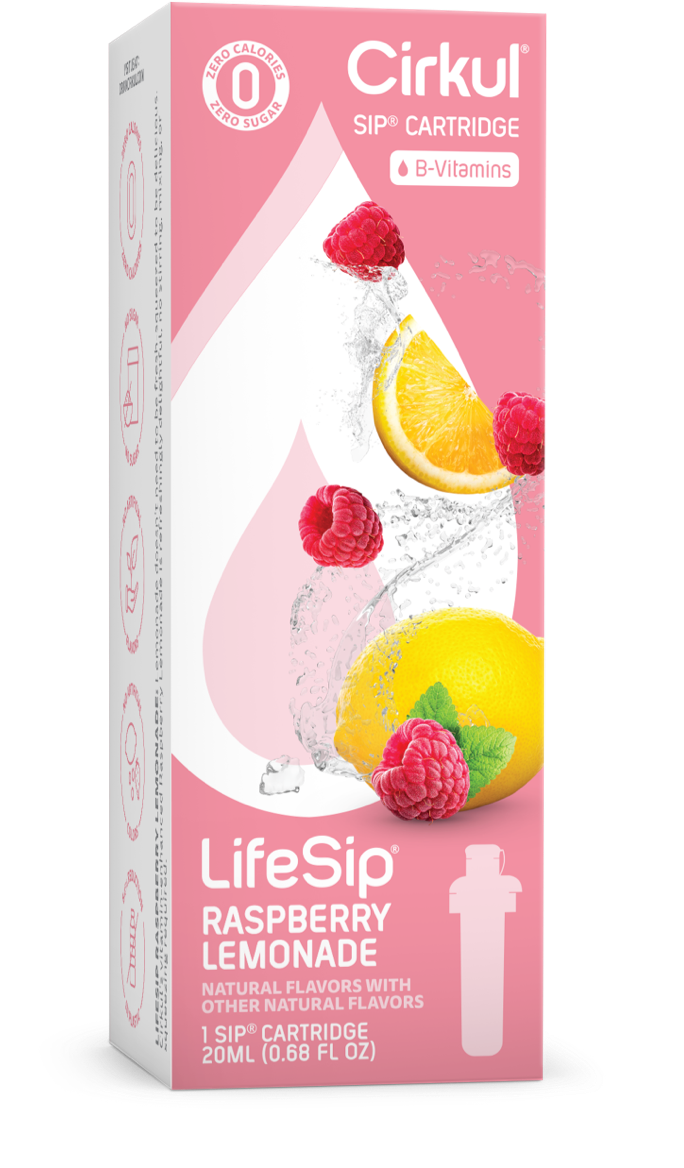 Cirkul Tangy Raspberry Cirkul | Finally, Water Is Your Favorite Beverage.