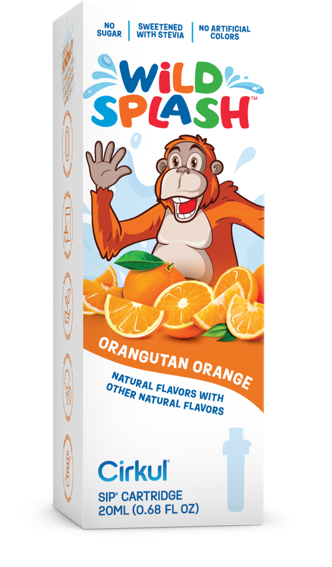 Wild Splash Orangutan Orange