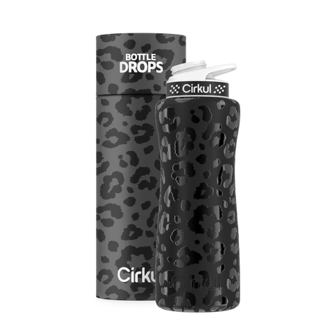 Limited Edition: Black Leopard 32oz. Stainless Steel Bottle & Lid