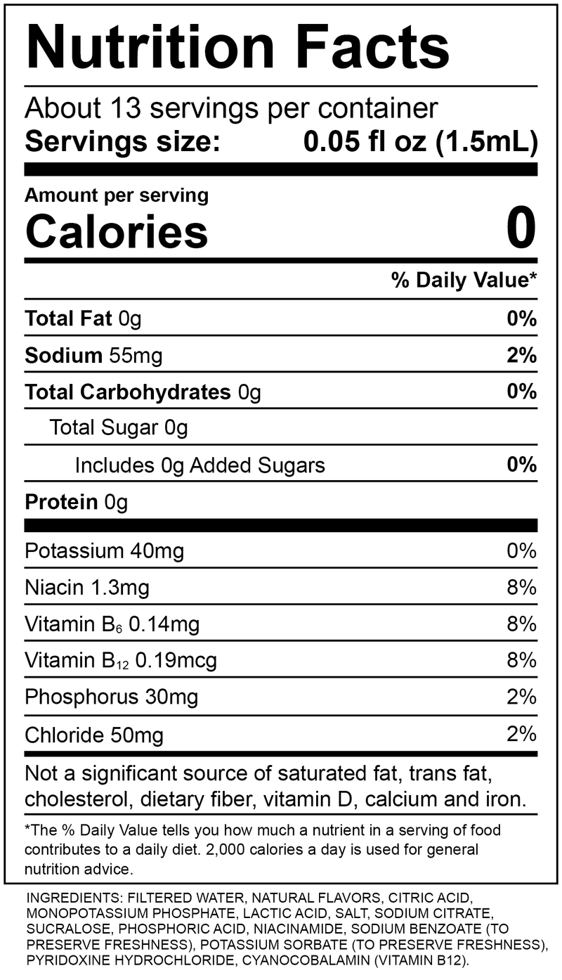 Nutrition Facts & Ingredients