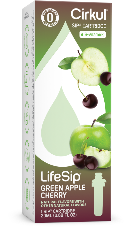 LifeSip Green Apple Cherry Sip