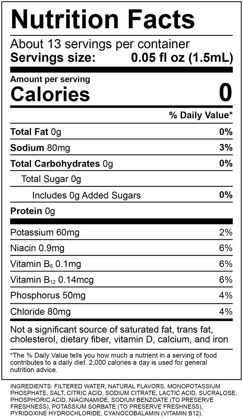 Nutrition Facts & Ingredients