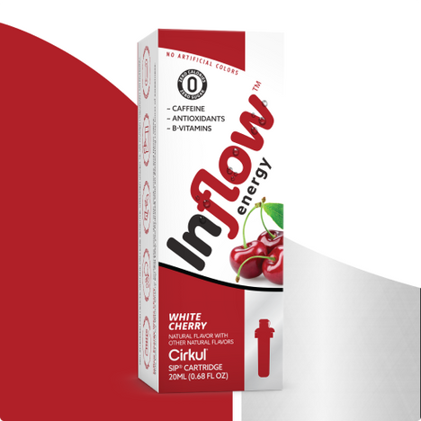 Inflow Energy White Cherry