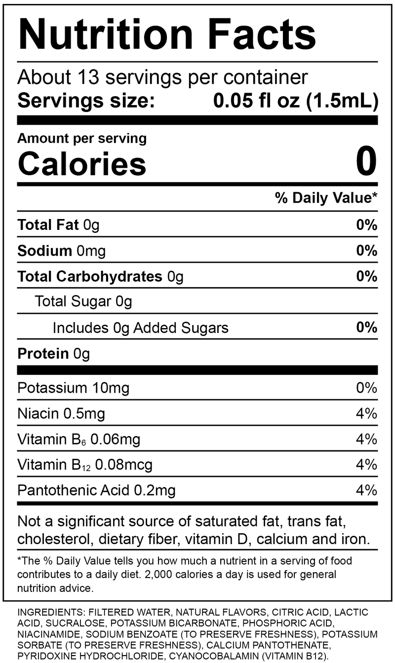 Nutrition Facts & Ingredients