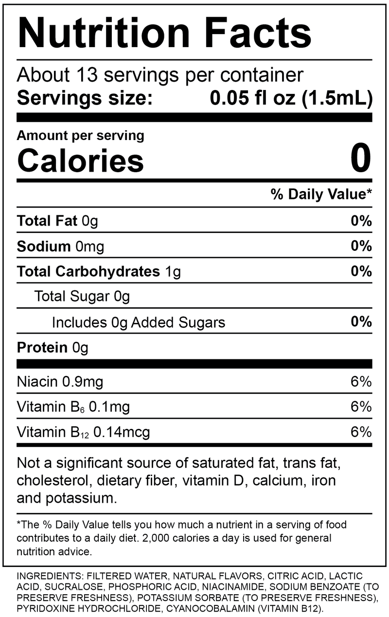 Nutrition Facts & Ingredients
